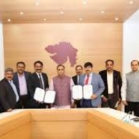 Govt of Gujarat and SBI sign MoU to facilitate MSME loans.