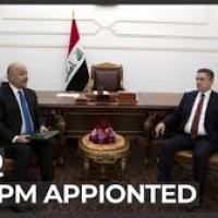 Iraqi President appoints Adnan al-Zurfi as new PM-designate.