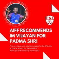 AIFF recommends Padmashri Award to IM Vijayan