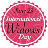 23rd jun: International widows day